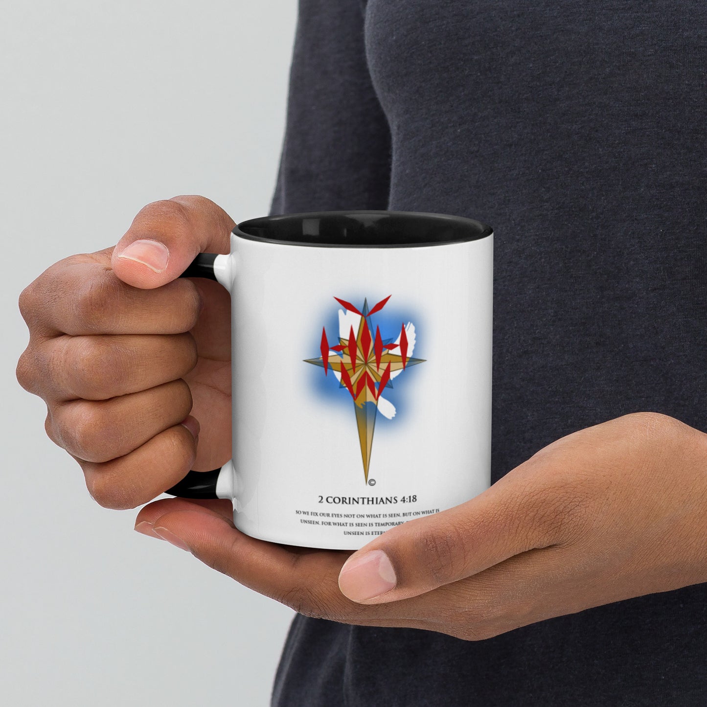 I Am Mug with Color Inside