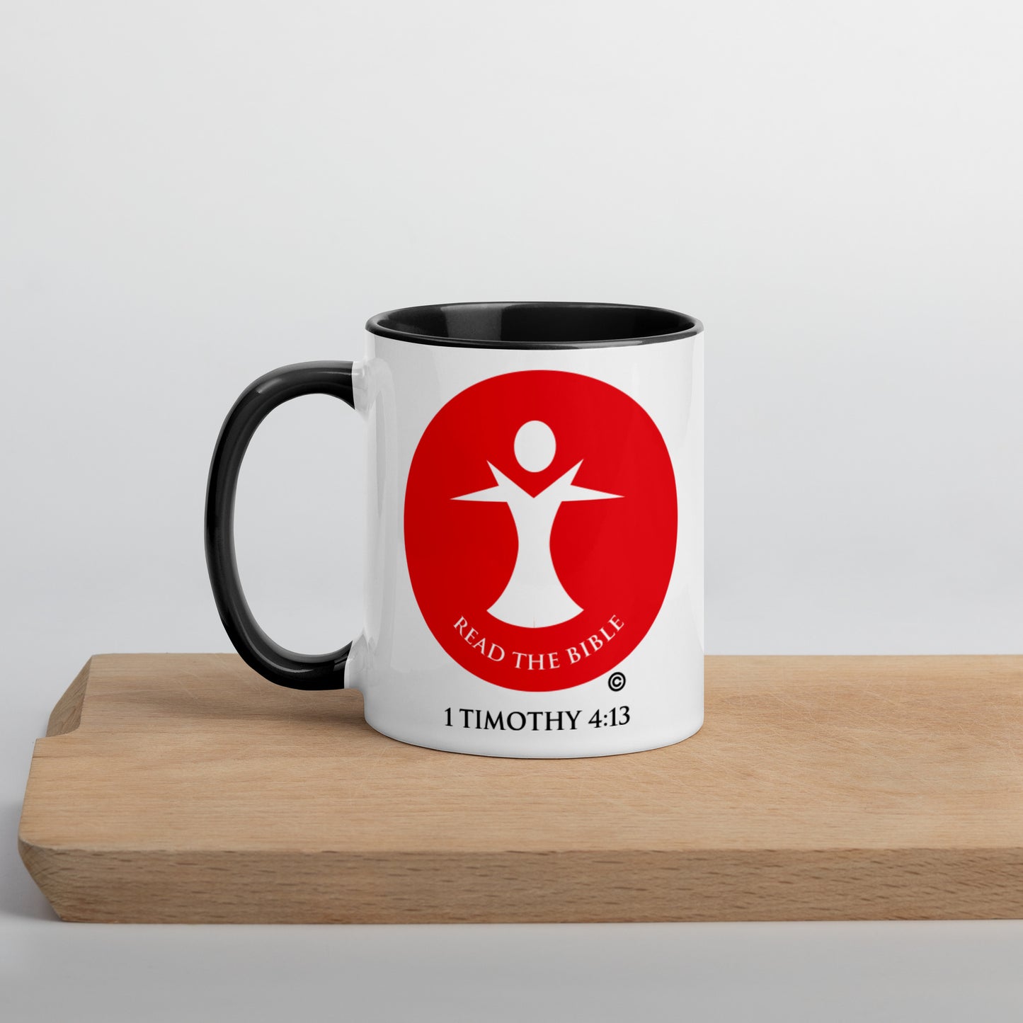 Read the Bible Mug with Color Inside
