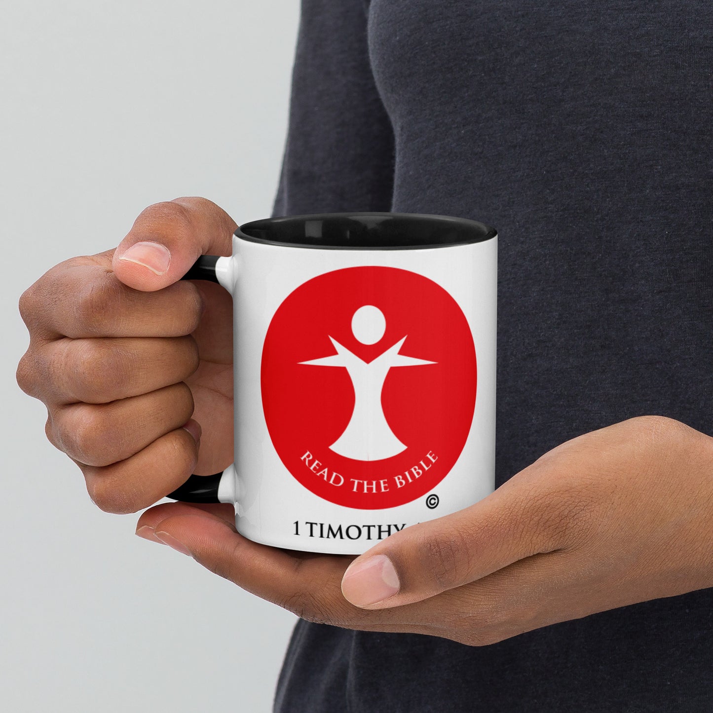 Read the Bible Mug with Color Inside