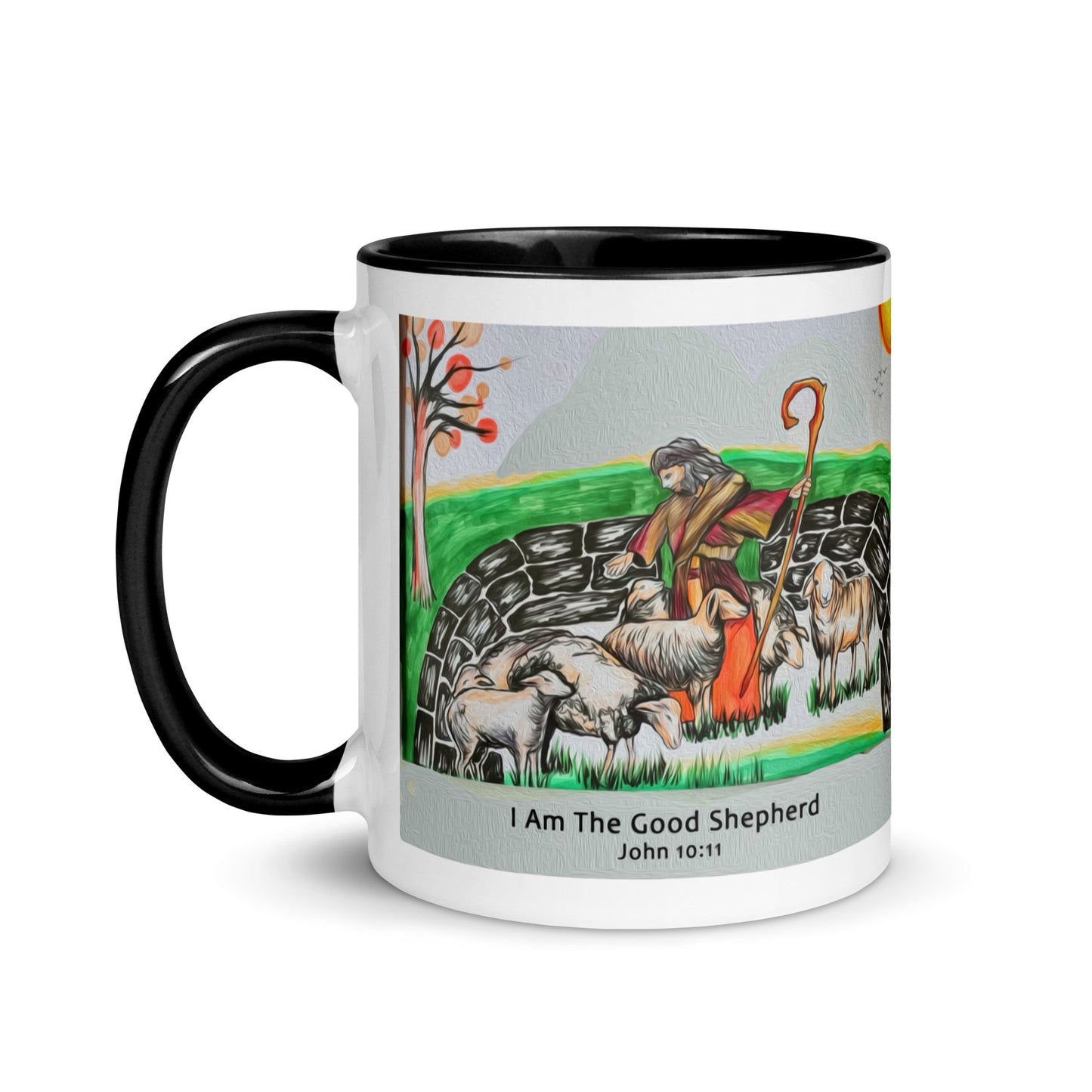 Good Shepherd Mug with Color Inside
