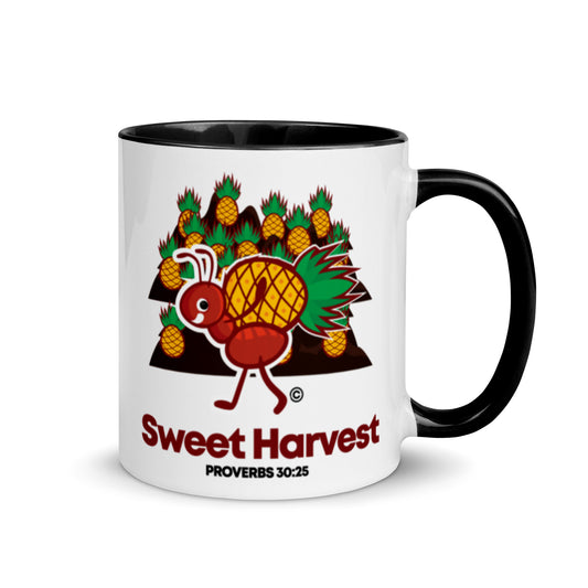 Sweet Harvest Mug with Color Inside