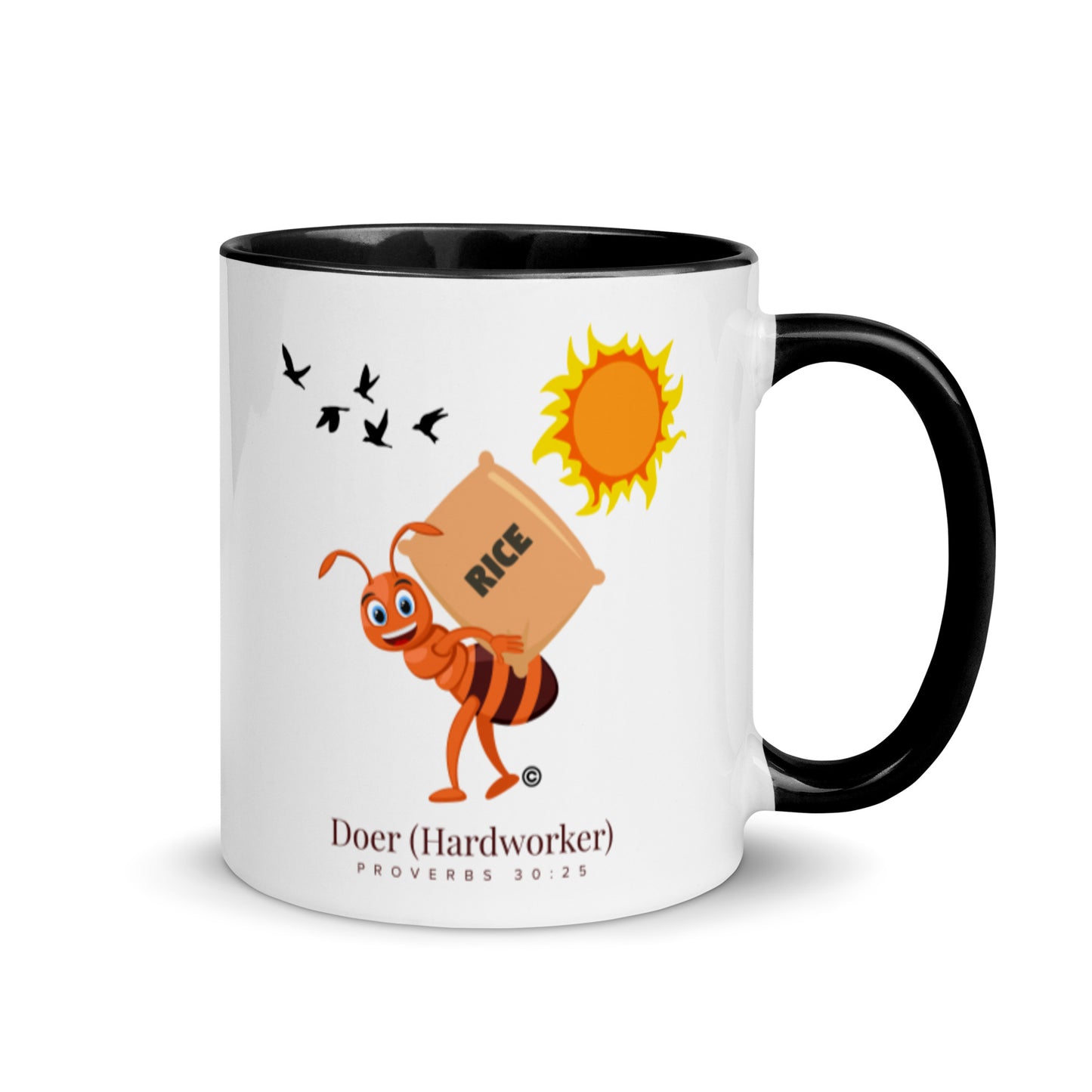 Doer Mug with Color Inside