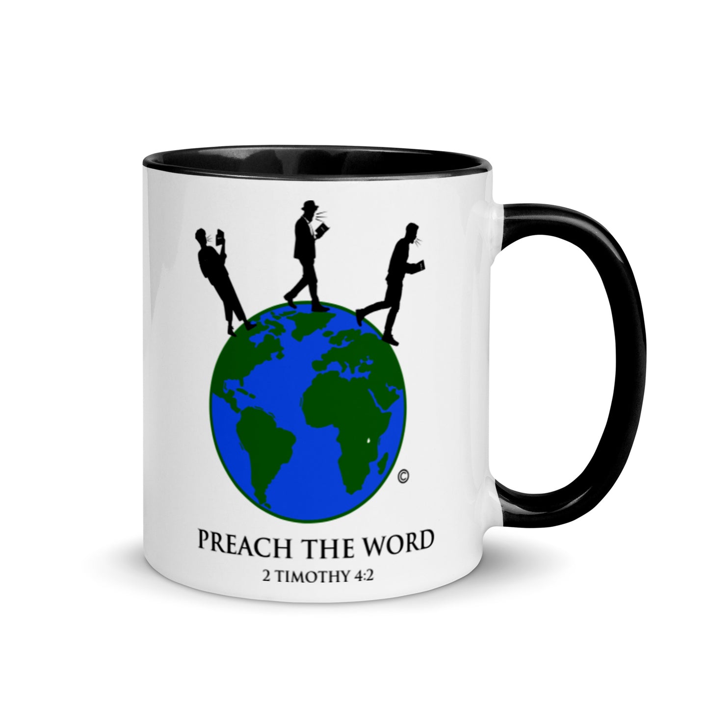 Preach the Word Mug with Color Inside