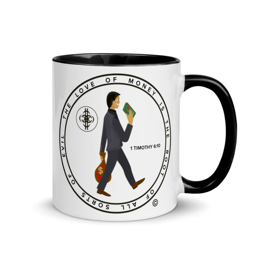 The Love of Money Mug with Color Inside