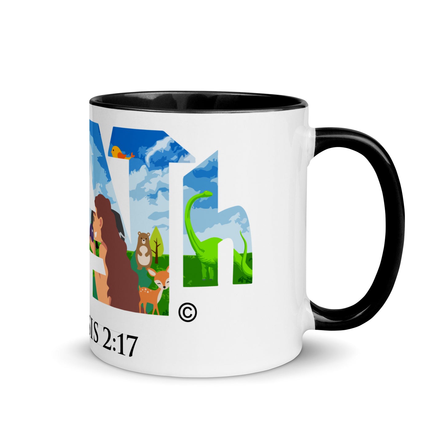Death Mug with Color Inside