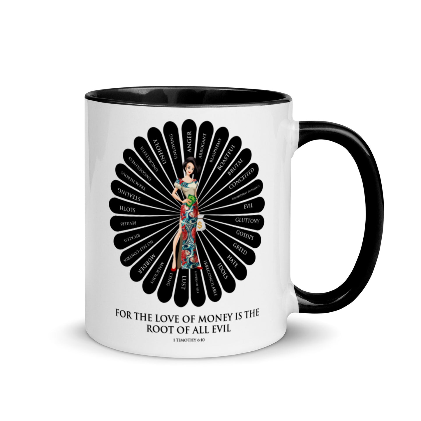 For the Love of Money Mug with Color Inside