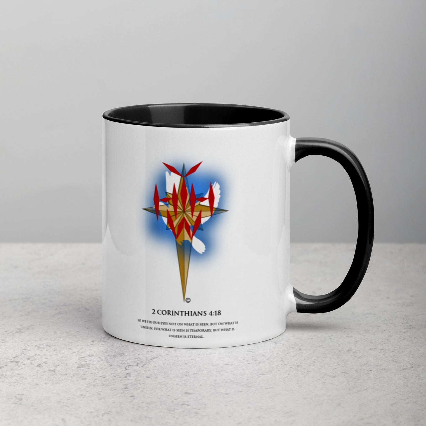 I Am Mug with Color Inside