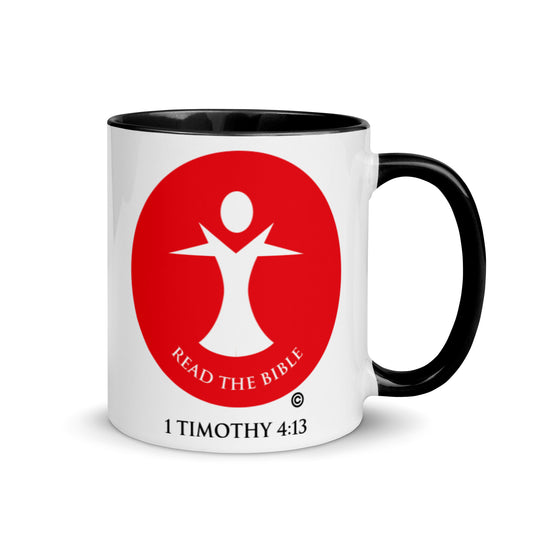 Read the Bible Mug with Color Inside