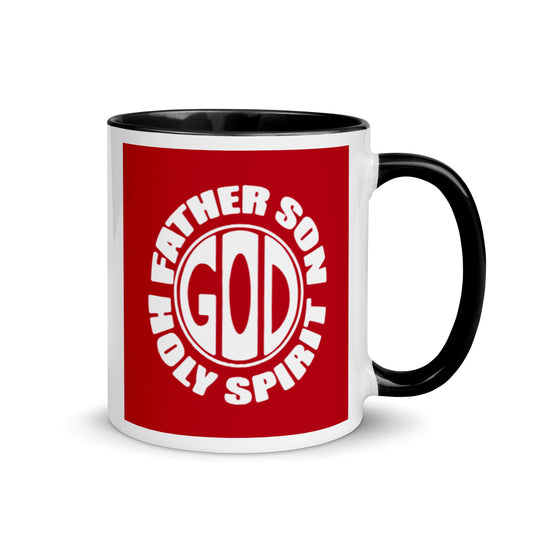 God Mug with Color Inside