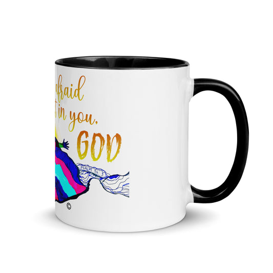 I Put My Trust in You Mug with Color Inside