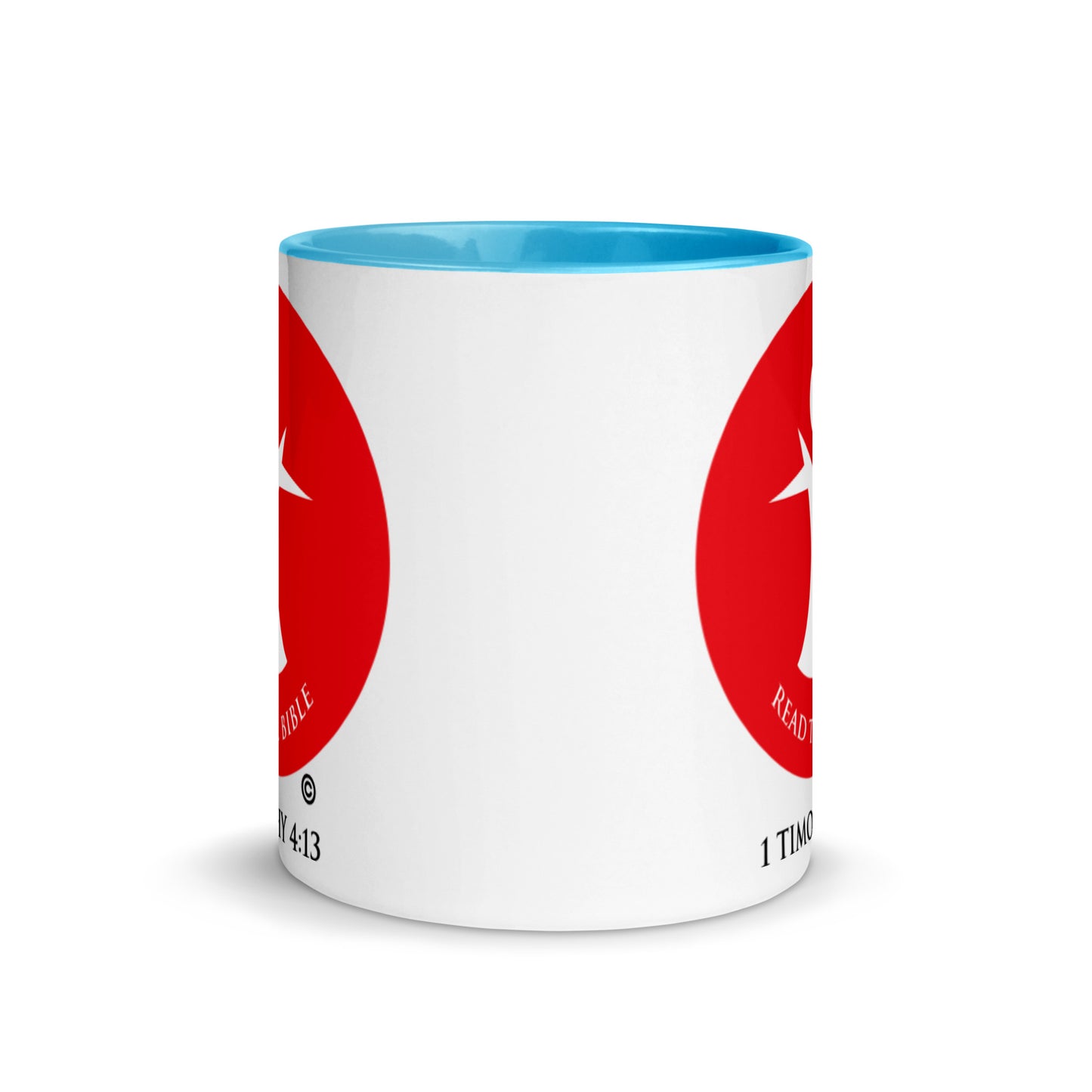 Read the Bible Mug with Color Inside
