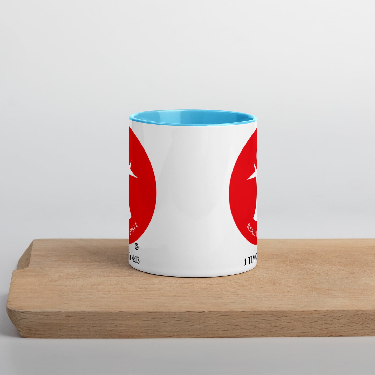 Read the Bible Mug with Color Inside