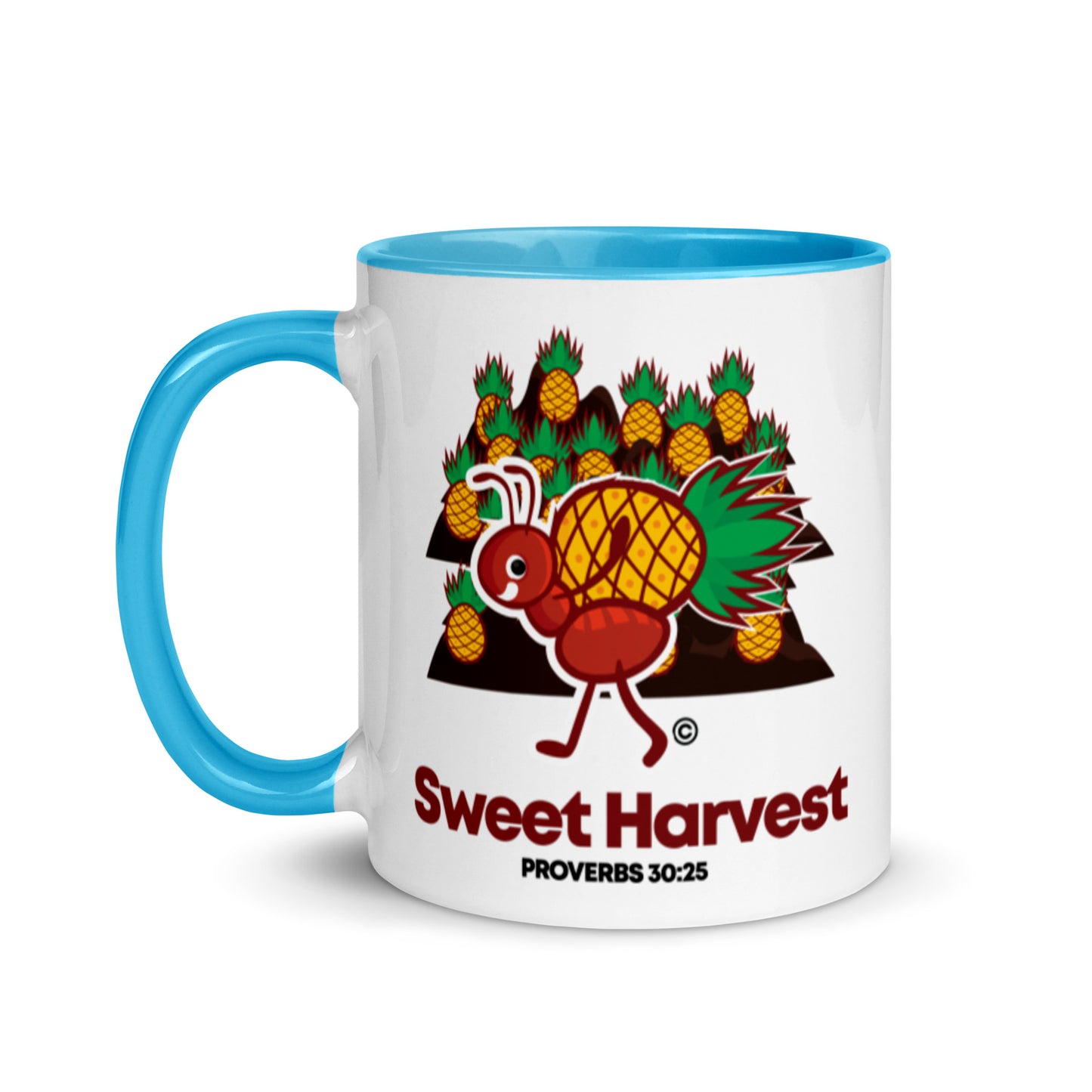 Sweet Harvest Mug with Color Inside