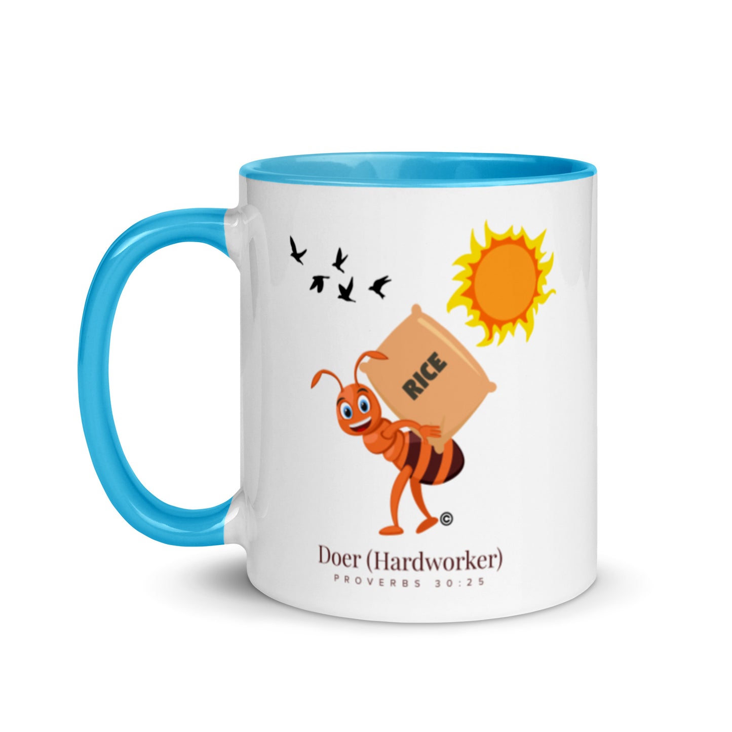 Doer Mug with Color Inside