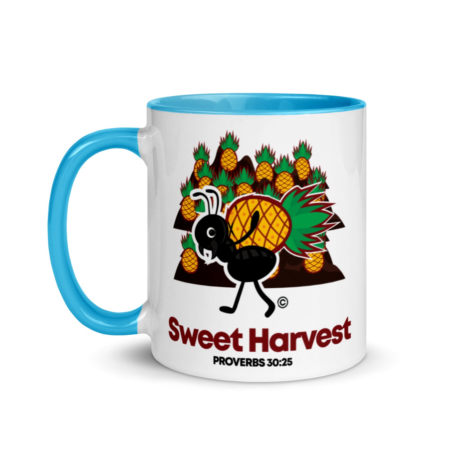 Sweet Harvest Mug with Color Inside