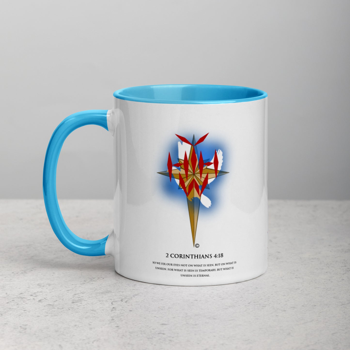 I Am Mug with Color Inside