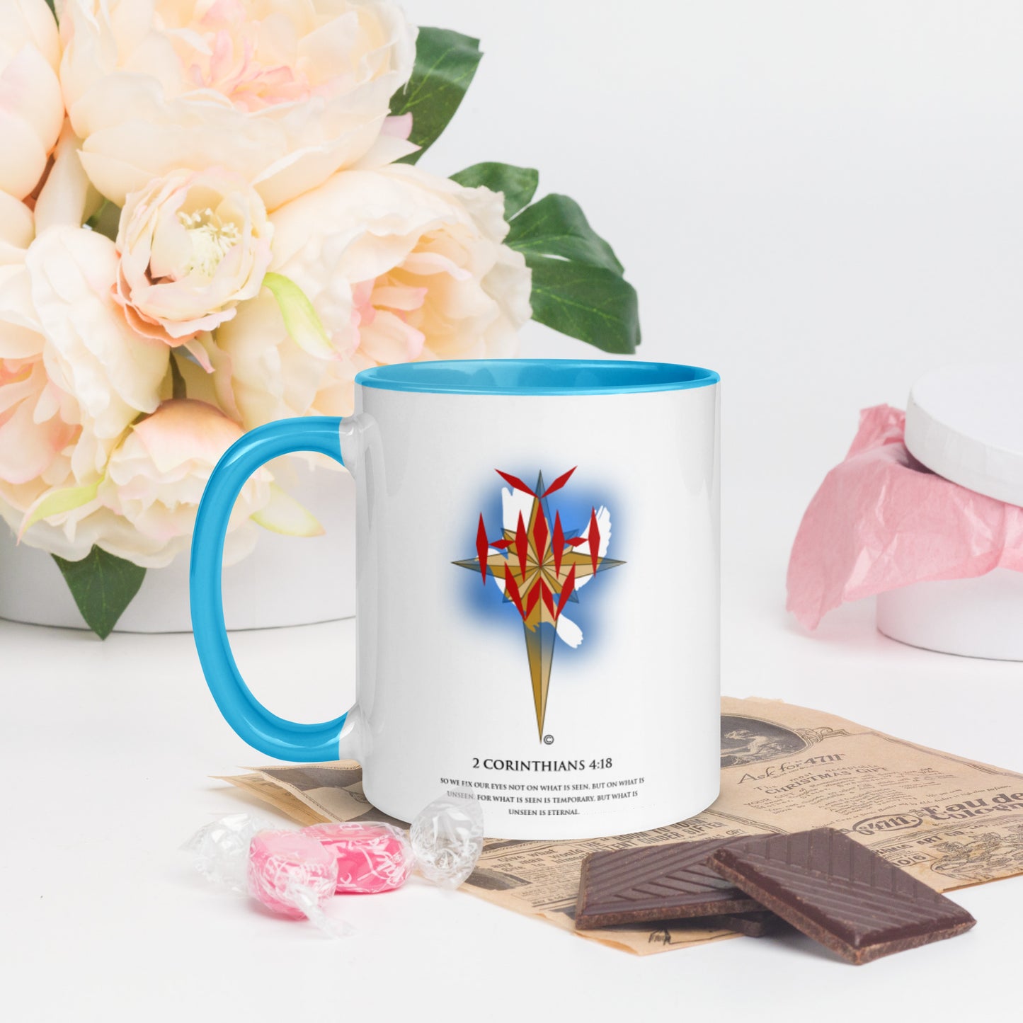 I Am Mug with Color Inside