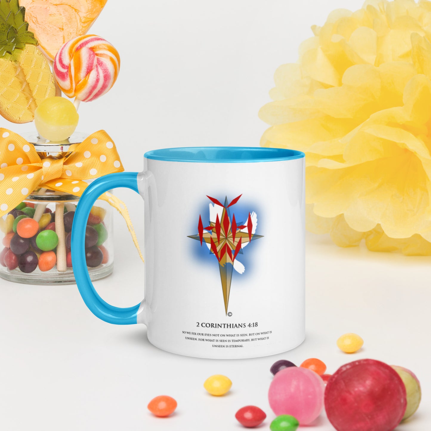 I Am Mug with Color Inside