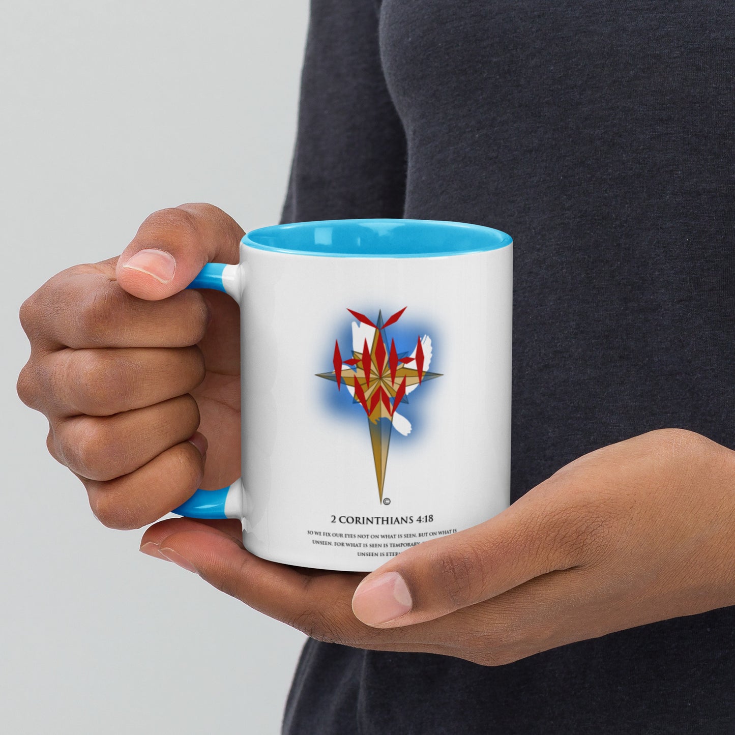 I Am Mug with Color Inside