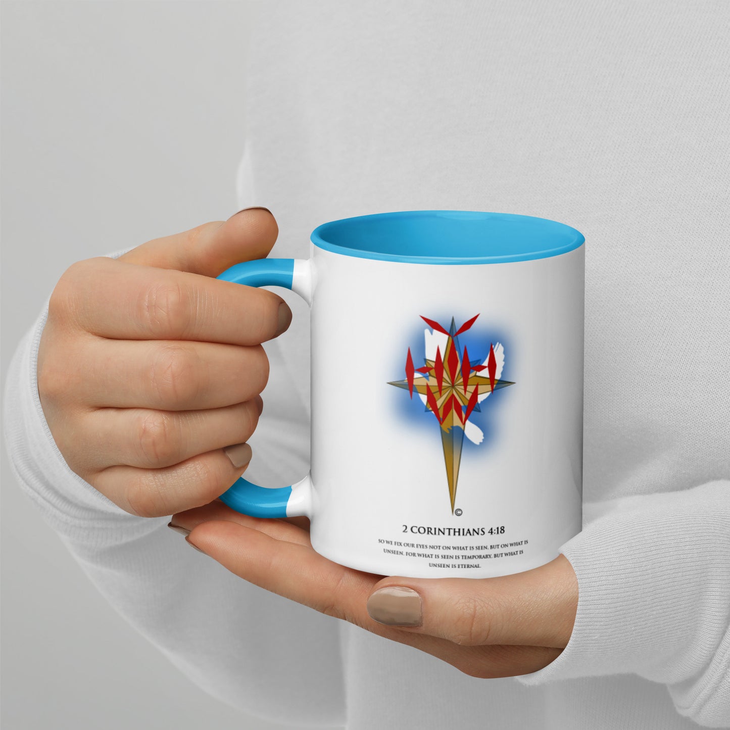 I Am Mug with Color Inside