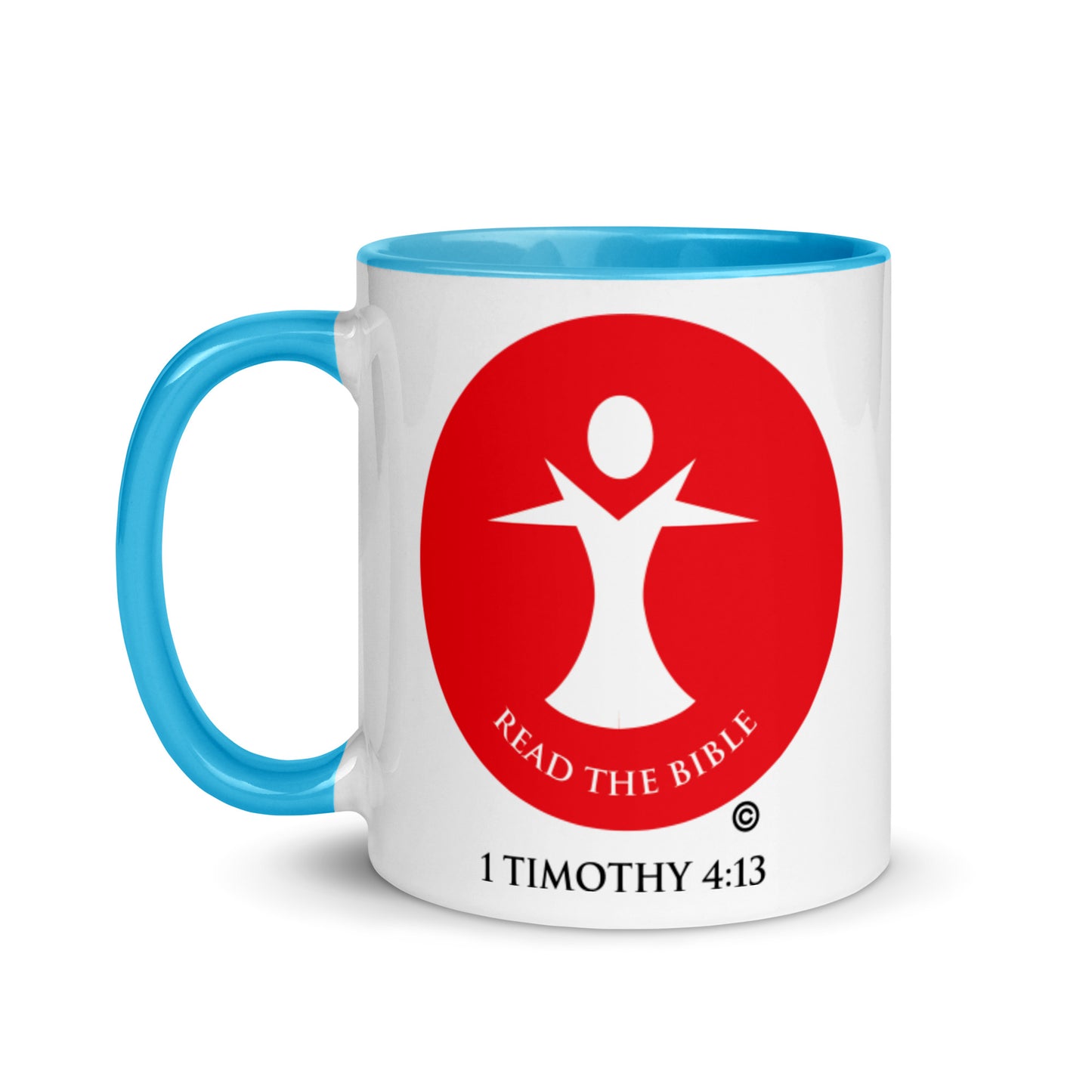 Read the Bible Mug with Color Inside