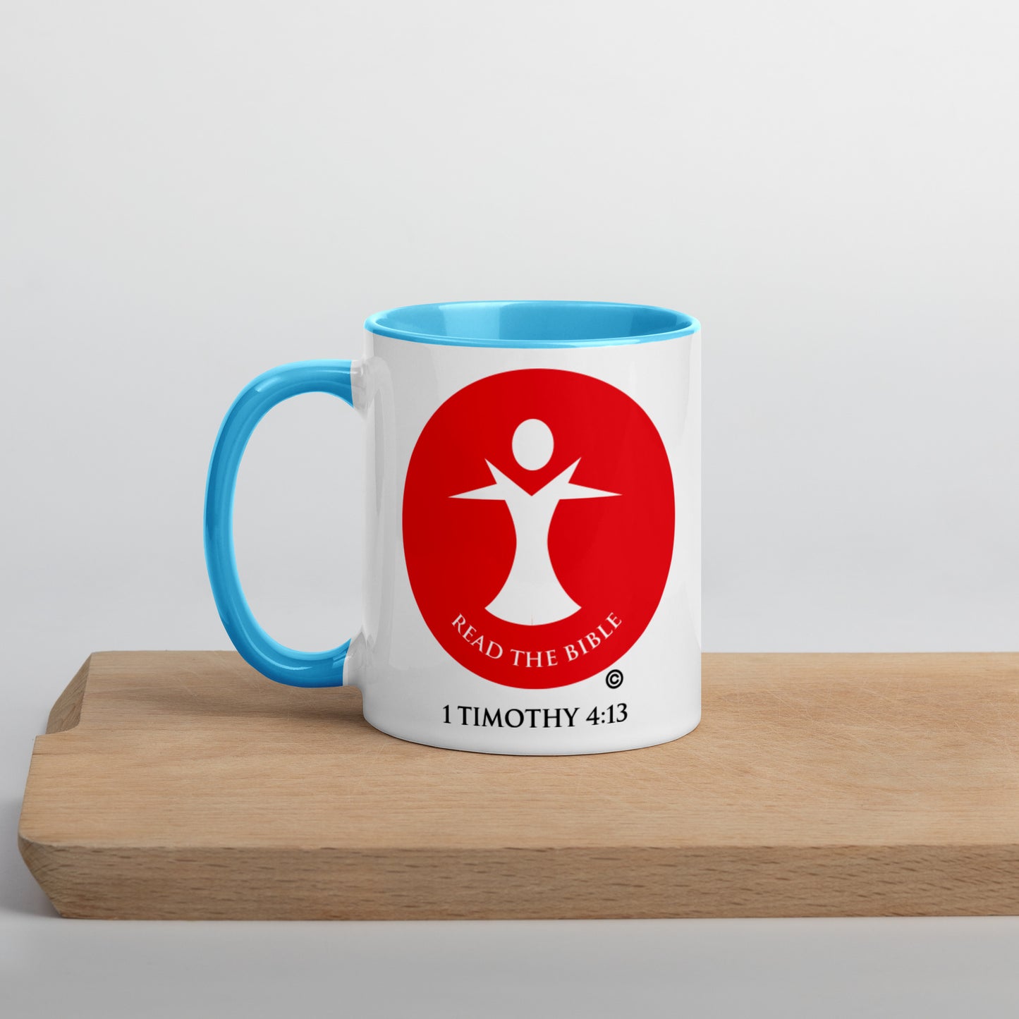 Read the Bible Mug with Color Inside
