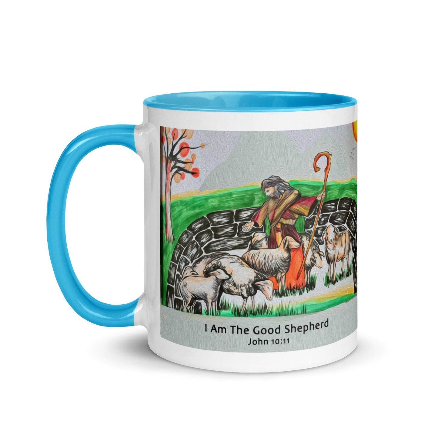 Good Shepherd Mug with Color Inside