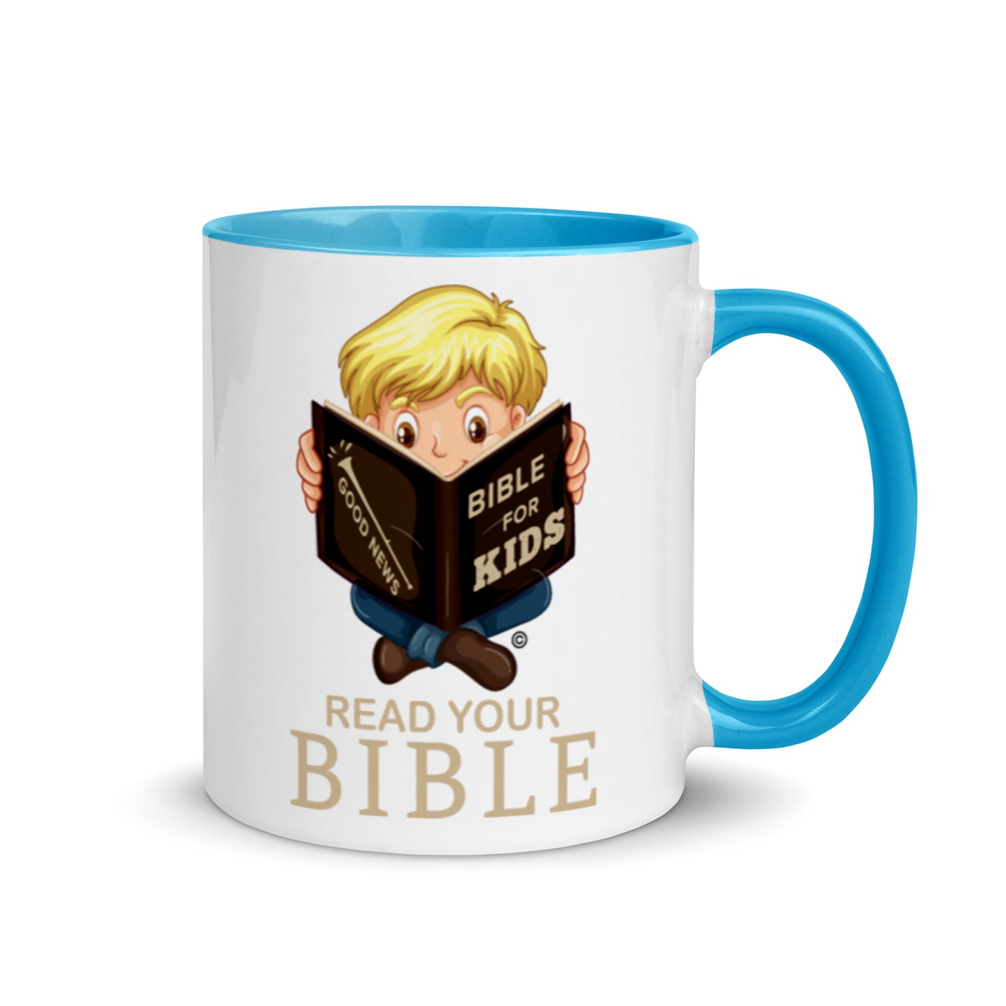 Read Your Bible Mug with Color Inside