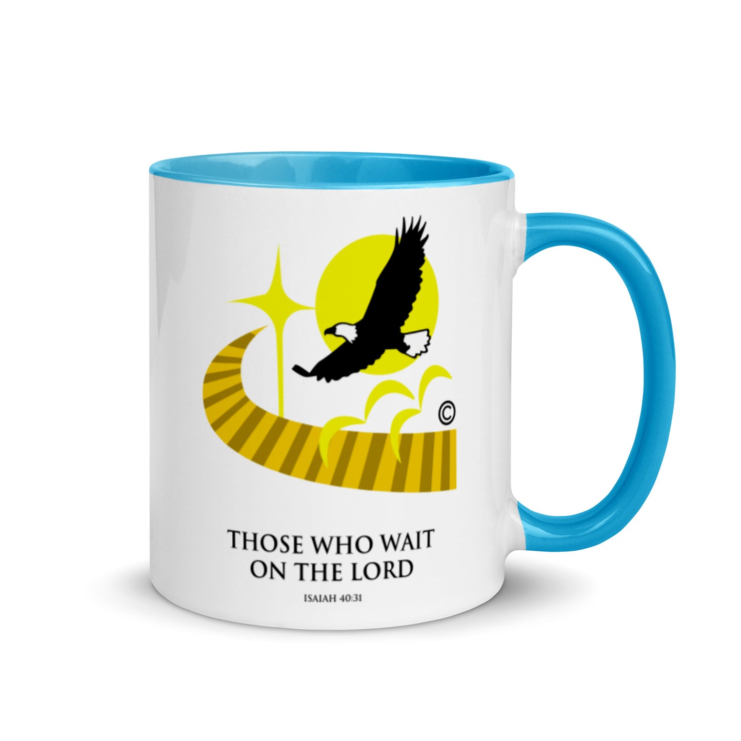 Those Who on the Lord Mug with Color Inside
