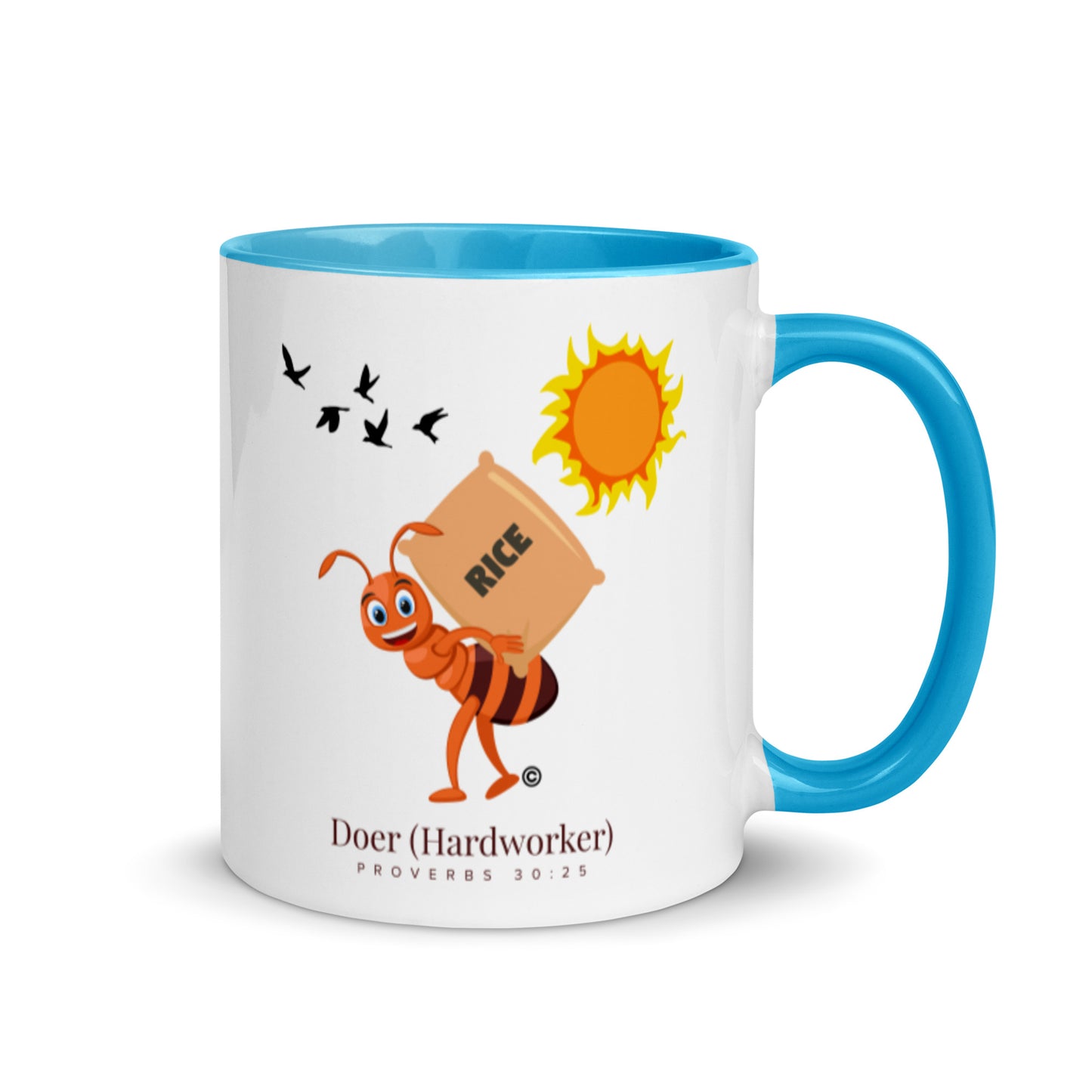 Doer Mug with Color Inside