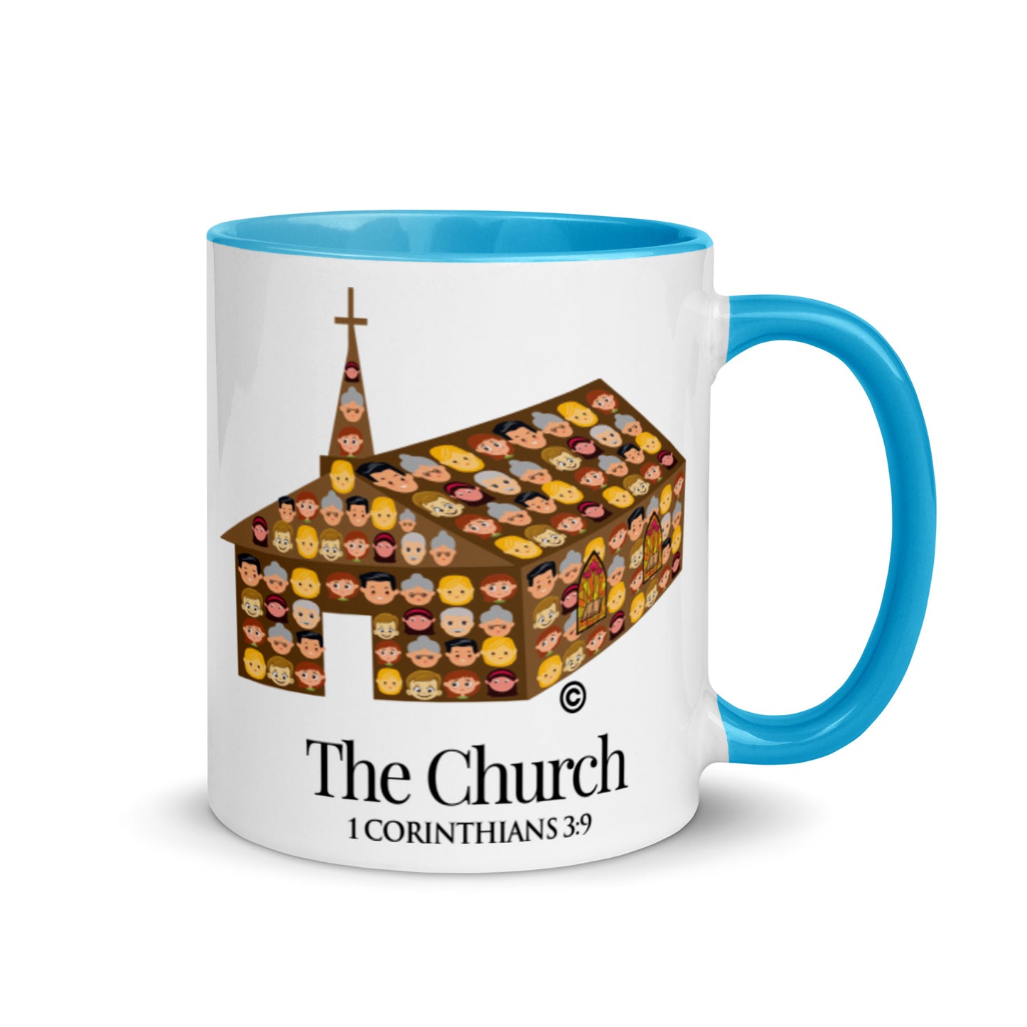 The Church Mug with Color Inside