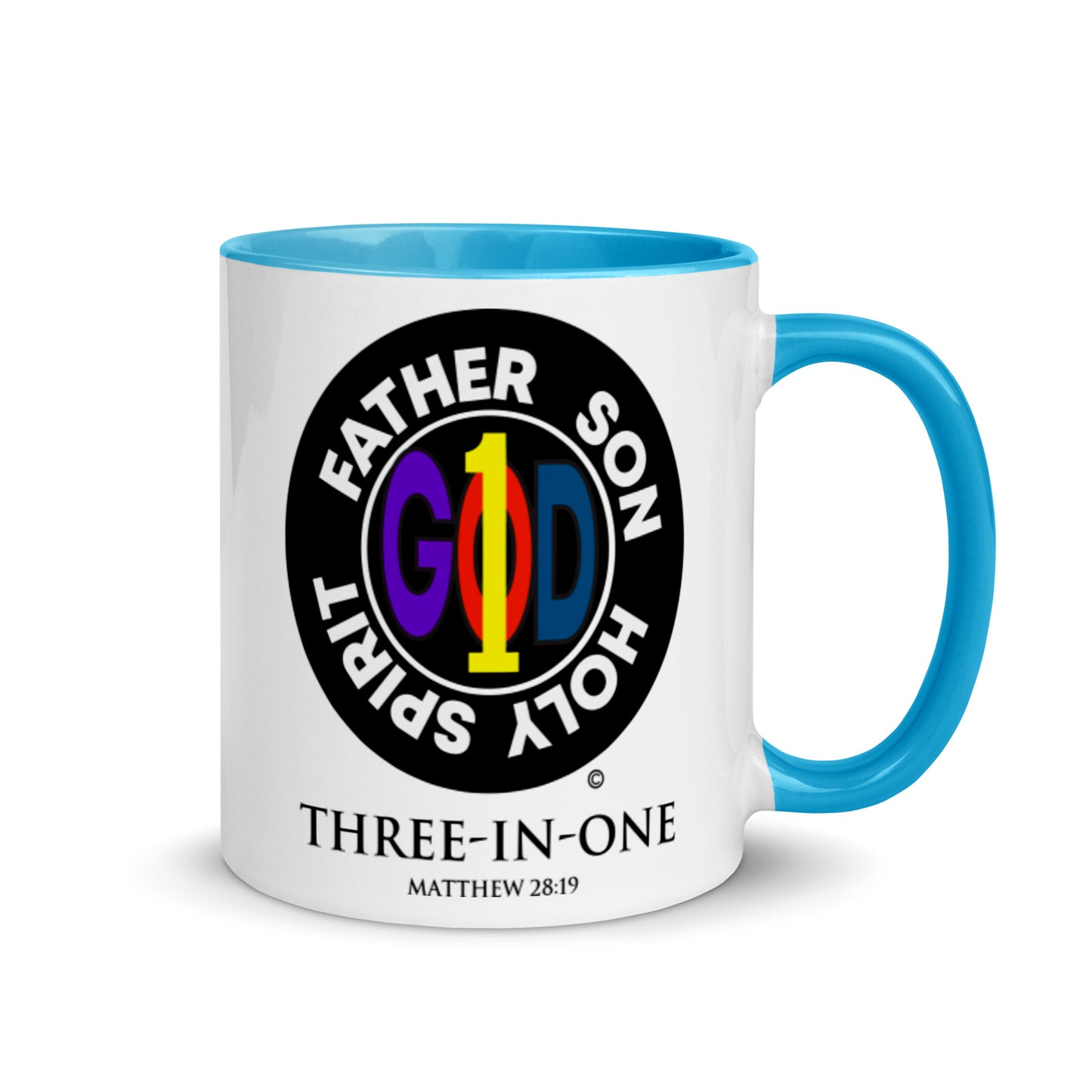 Three-in-One Mug with Color Inside