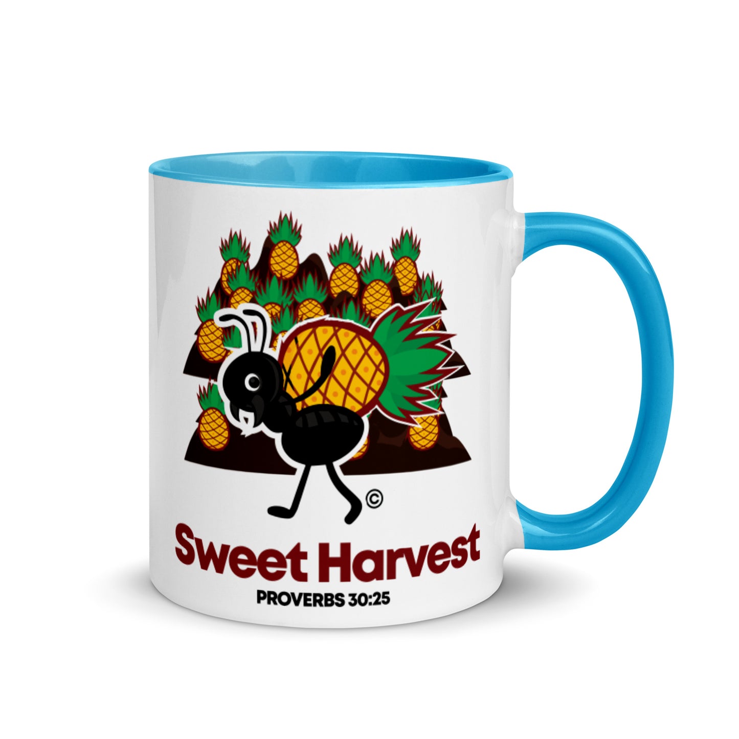 Sweet Harvest Mug with Color Inside