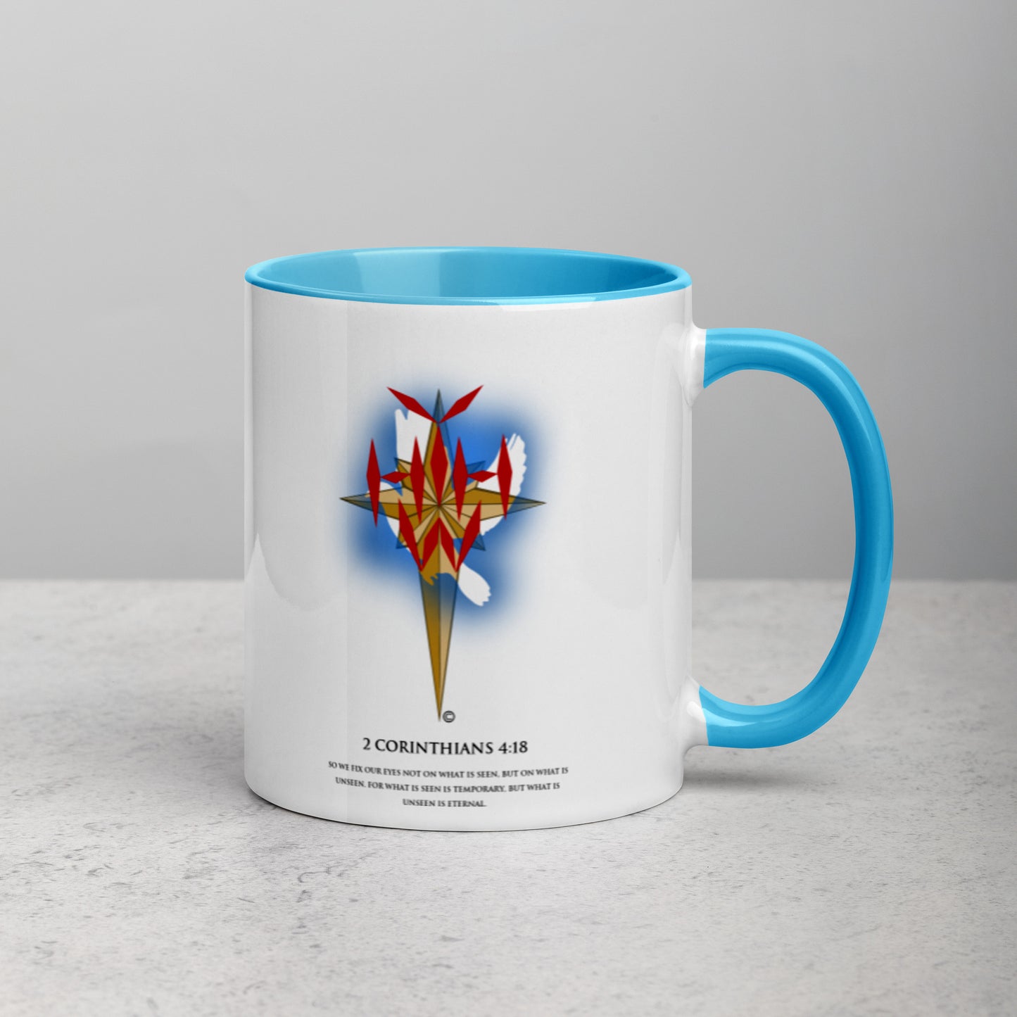 I Am Mug with Color Inside