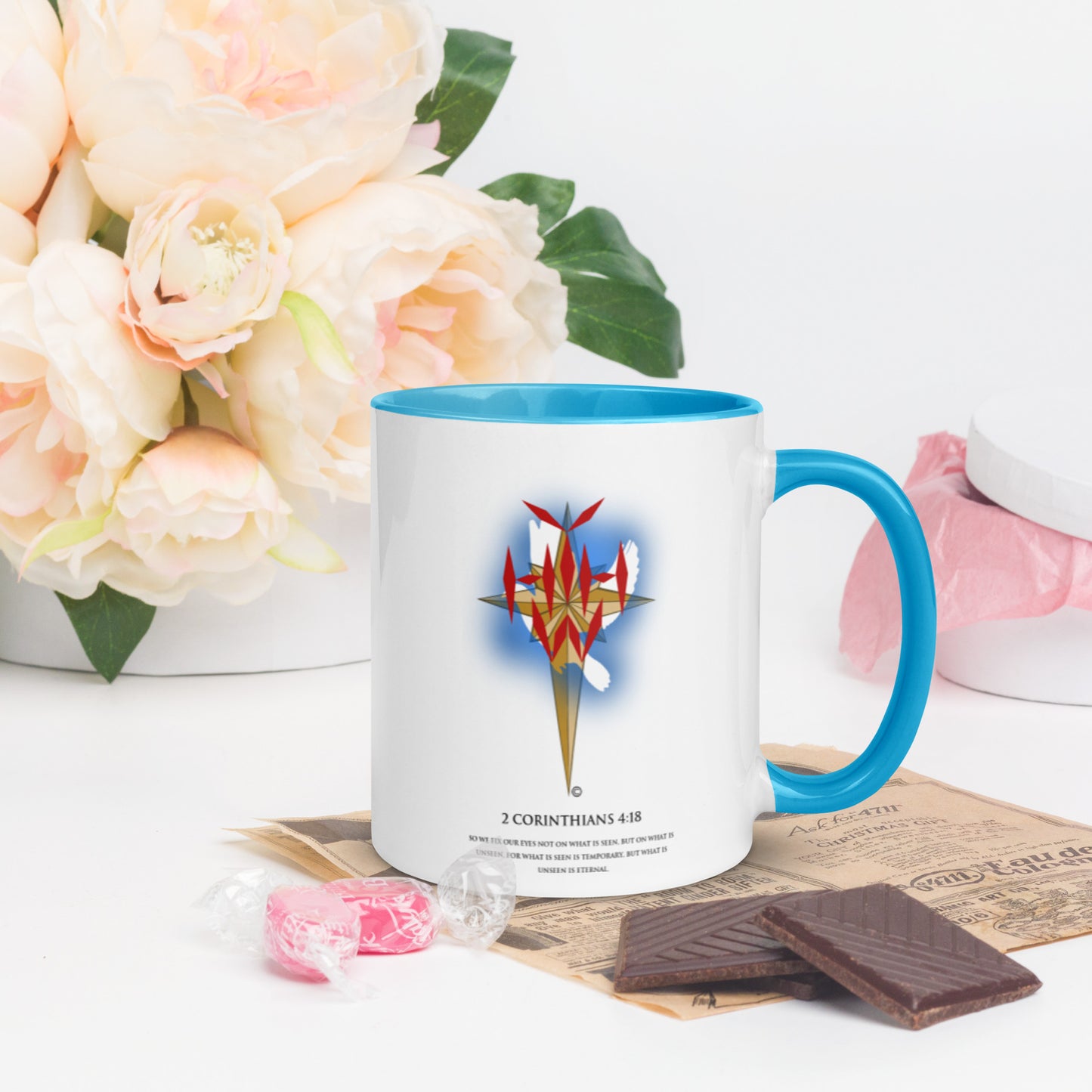 I Am Mug with Color Inside