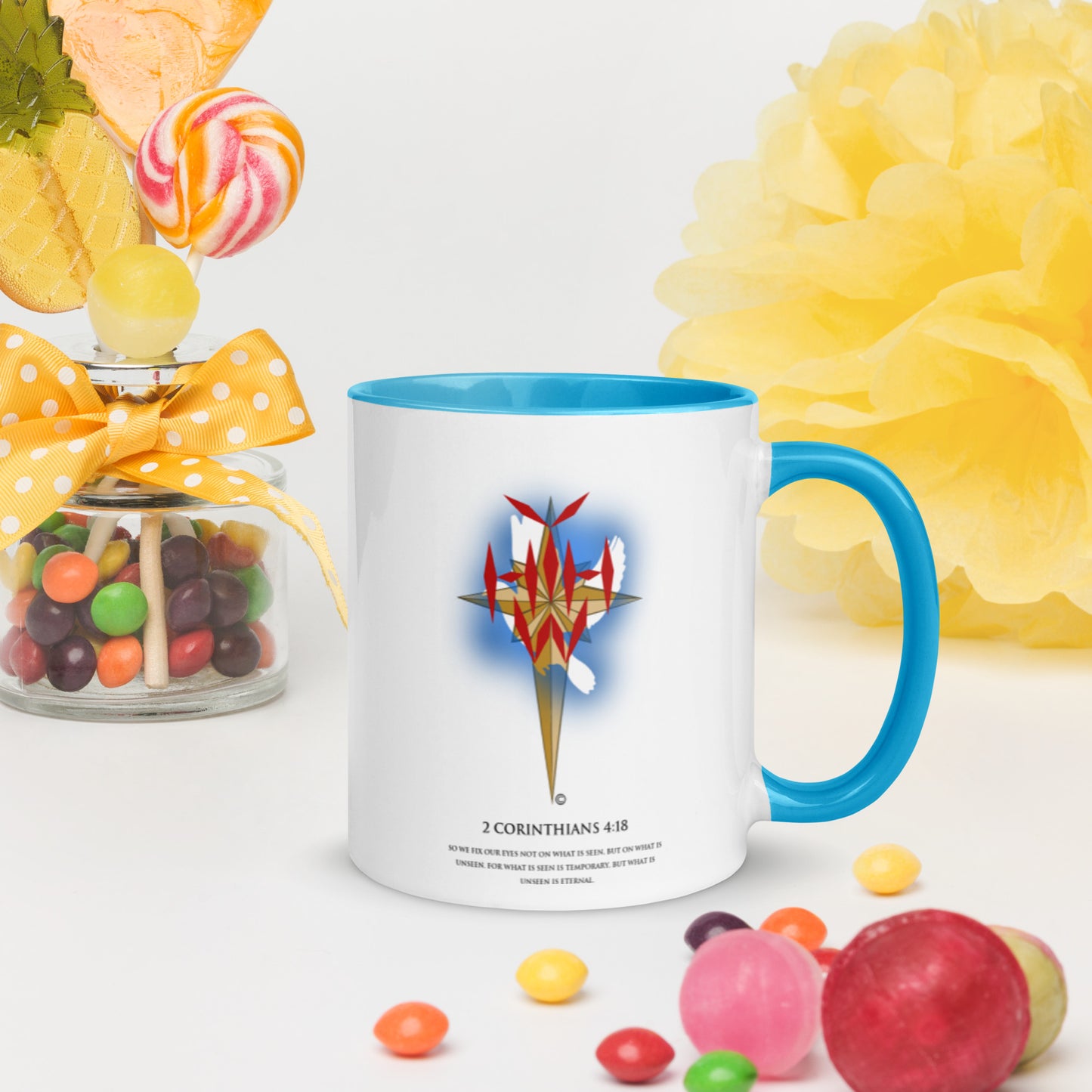 I Am Mug with Color Inside