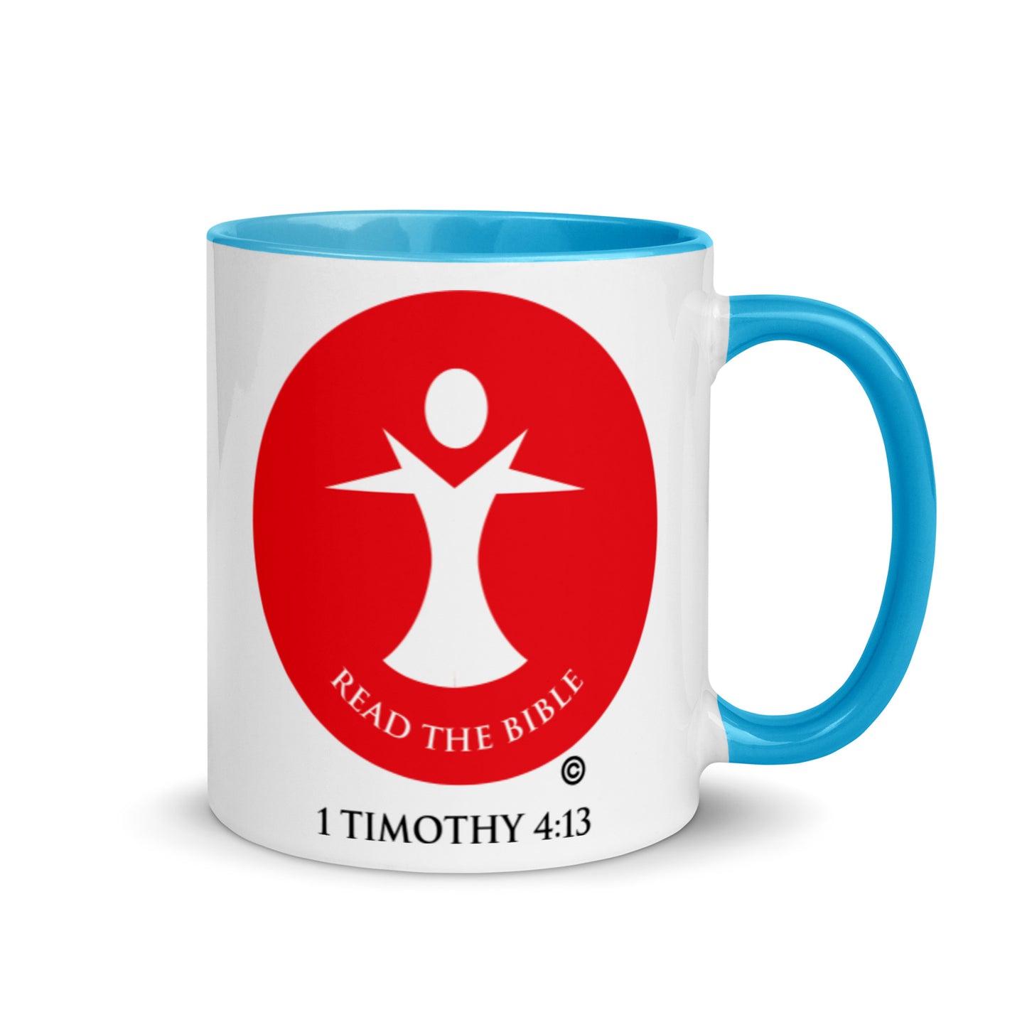 Read the Bible Mug with Color Inside