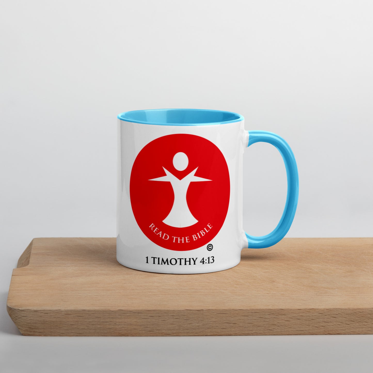 Read the Bible Mug with Color Inside
