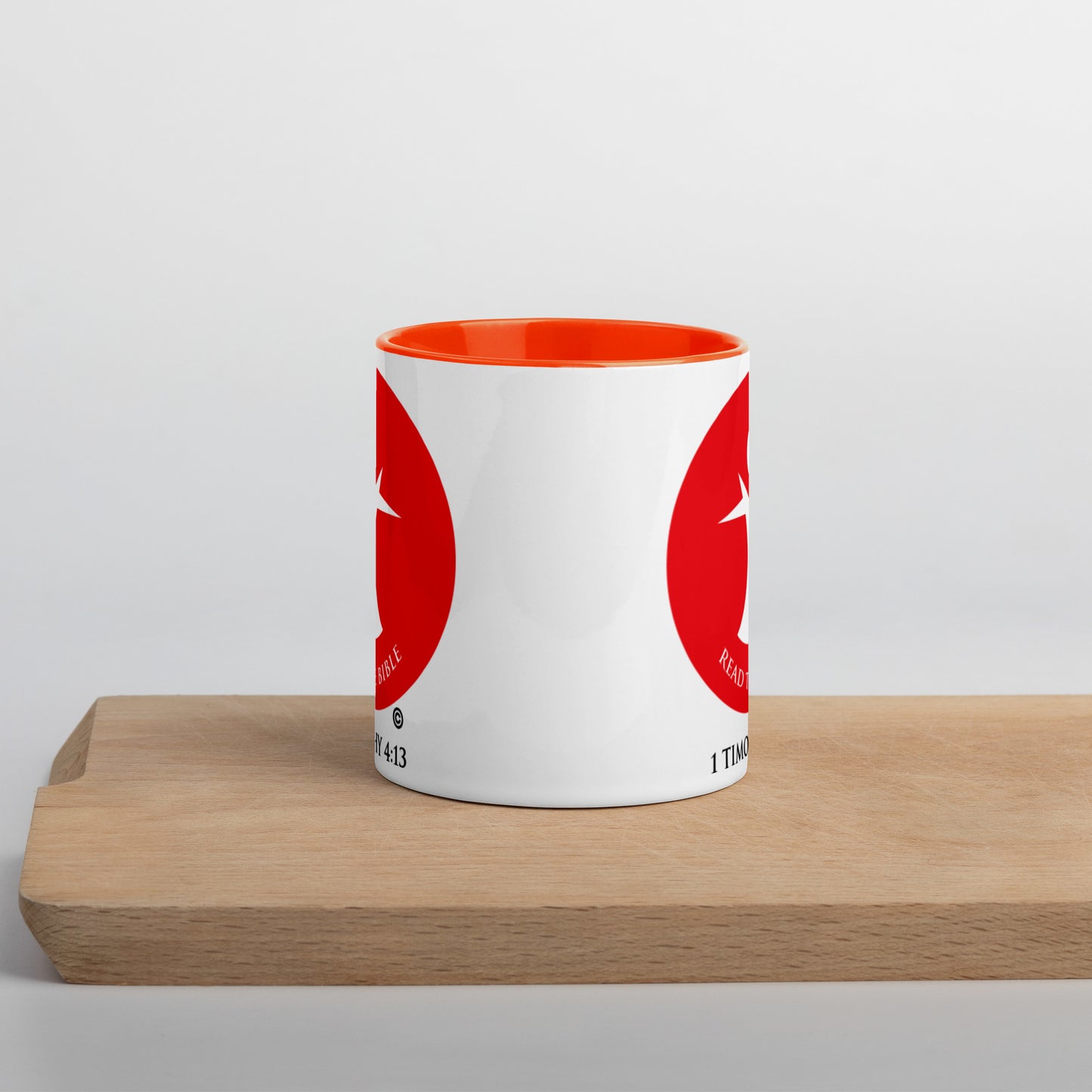 Read the Bible Mug with Color Inside