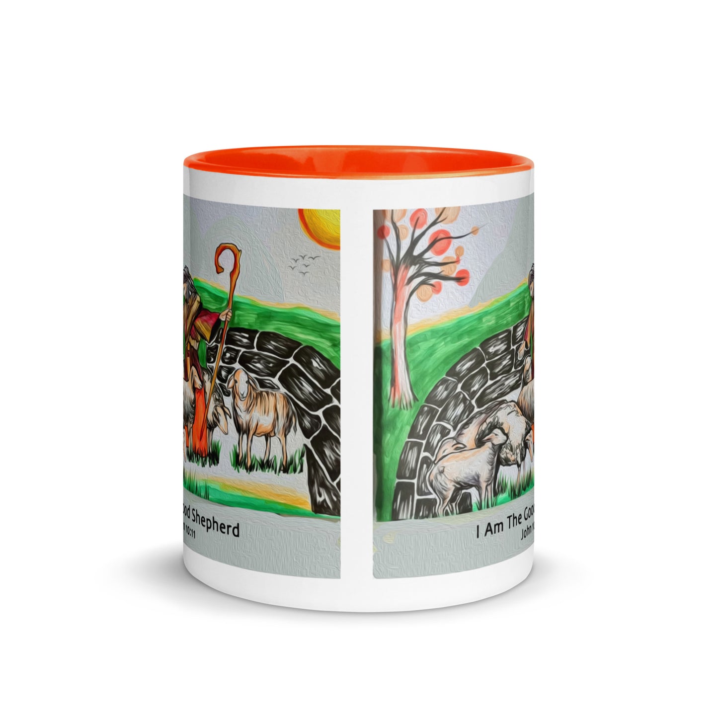 Good Shepherd Mug with Color Inside