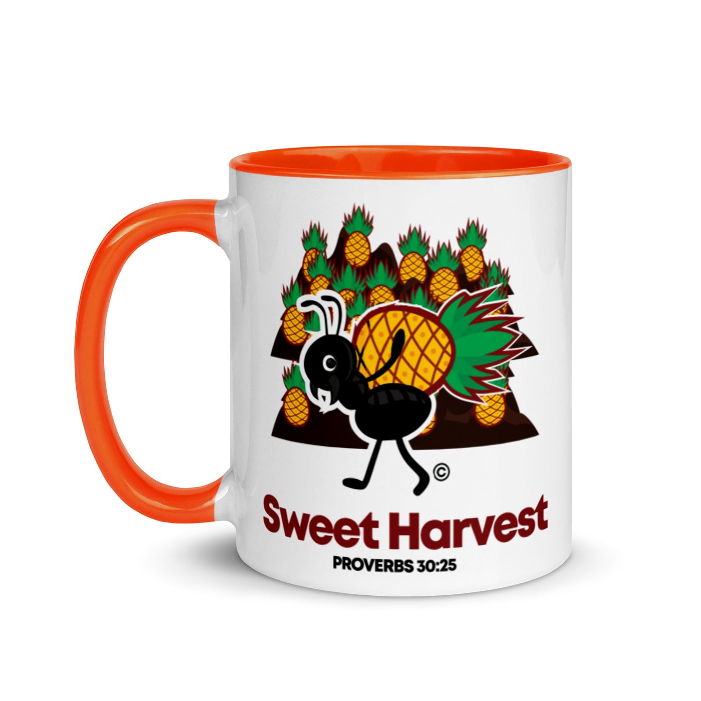 Sweet Harvest Mug with Color Inside