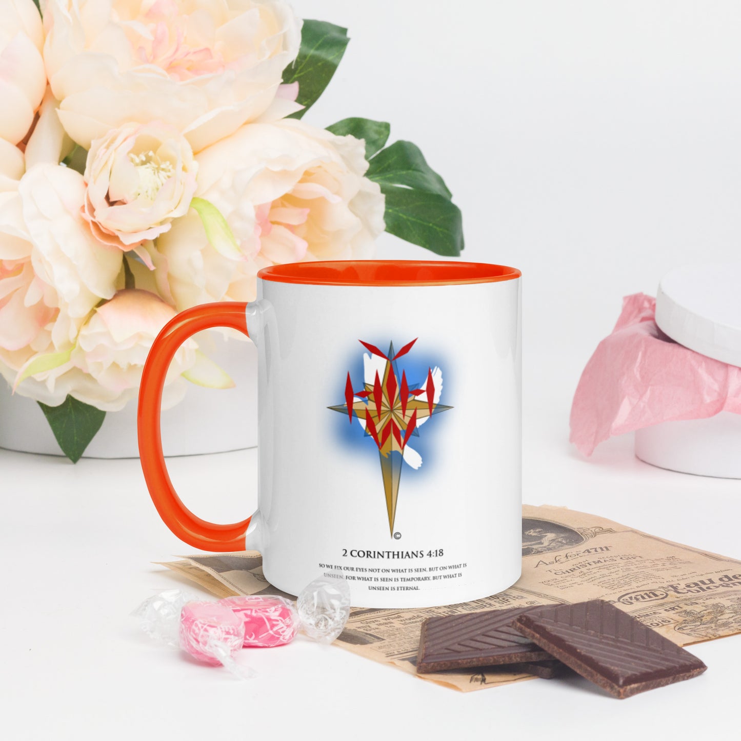 I Am Mug with Color Inside