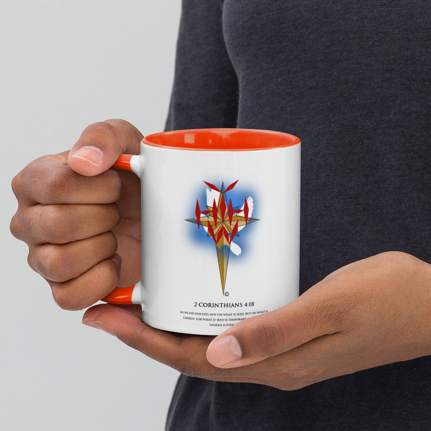 I Am Mug with Color Inside