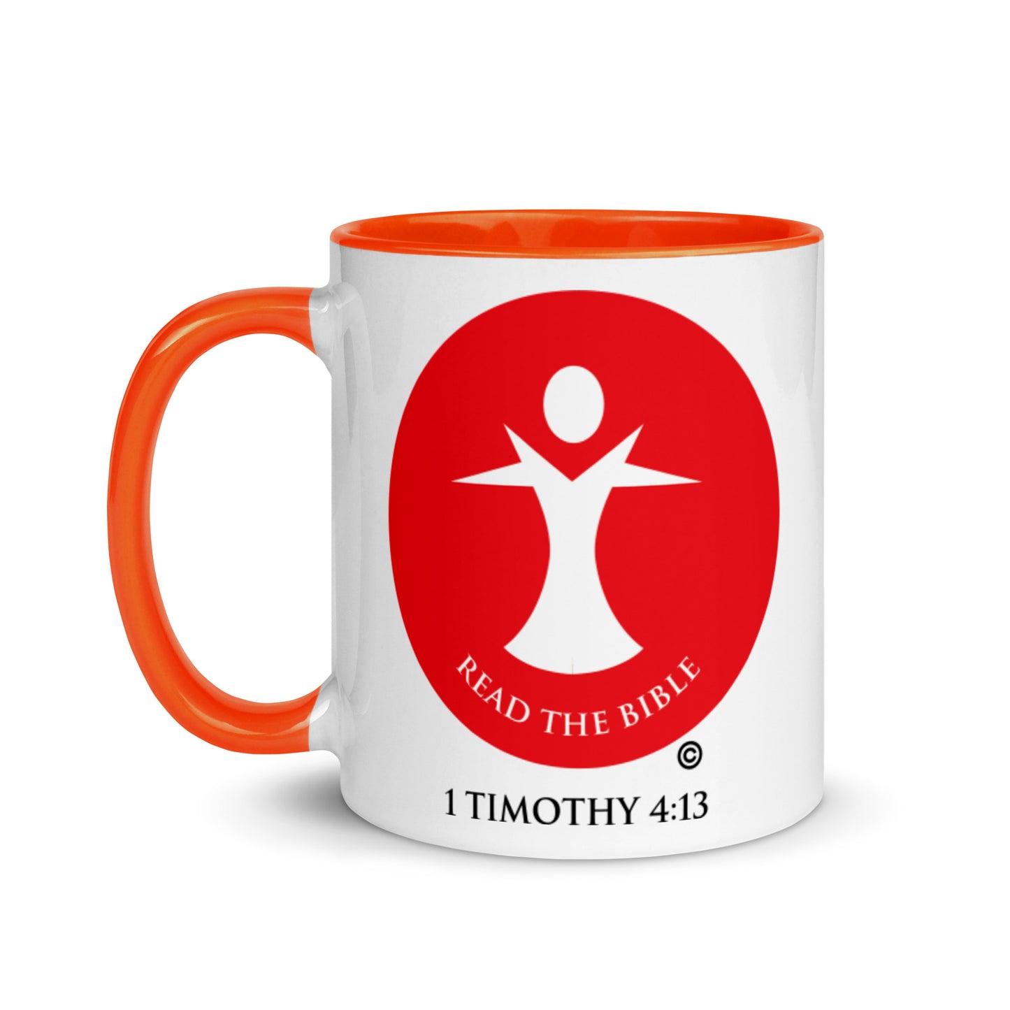 Read the Bible Mug with Color Inside