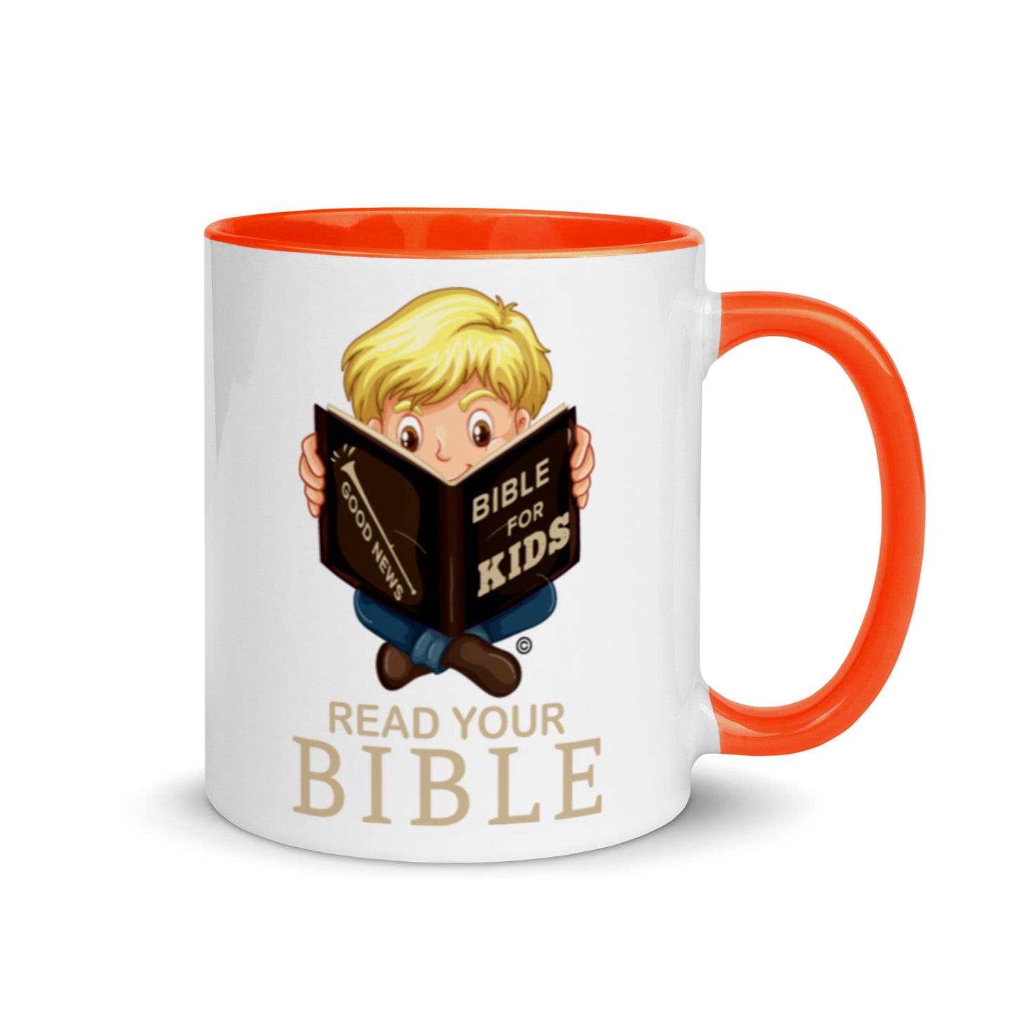 Read Your Bible Mug with Color Inside