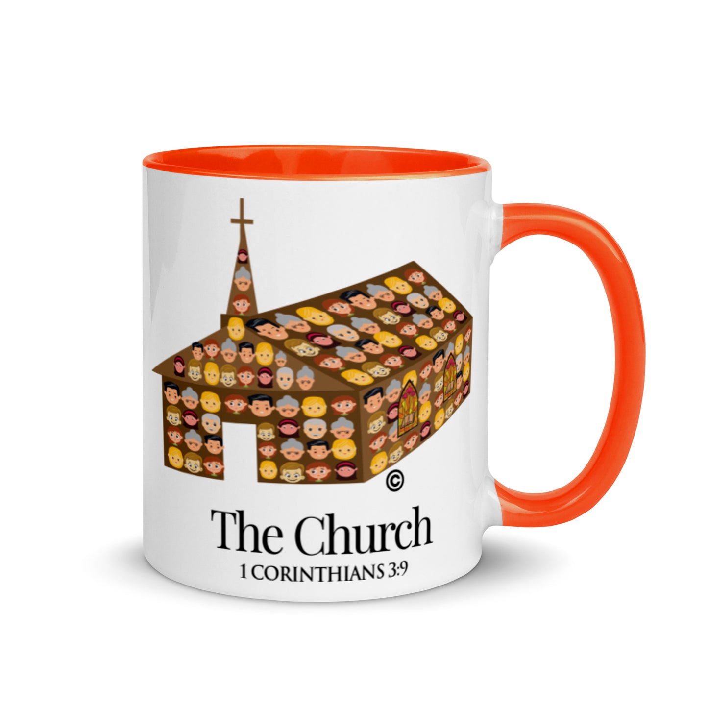 The Church Mug with Color Inside