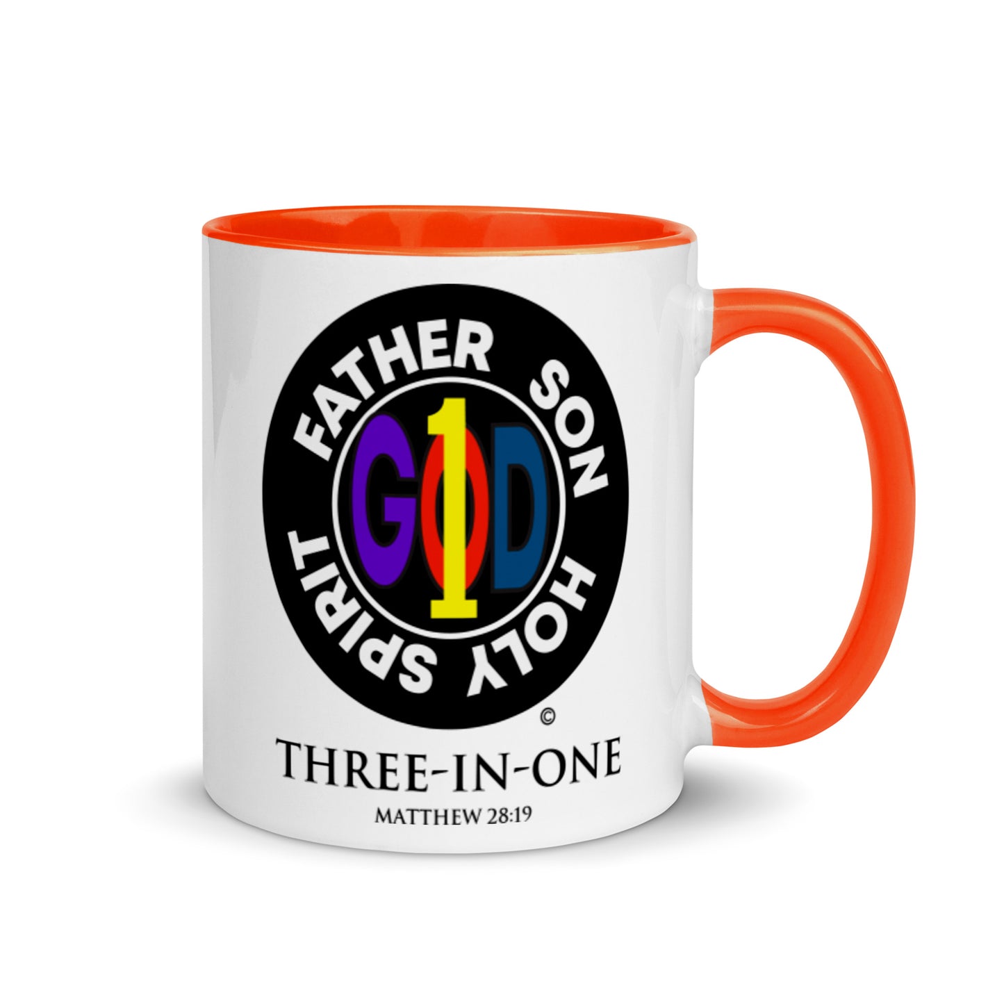 Three-in-One Mug with Color Inside