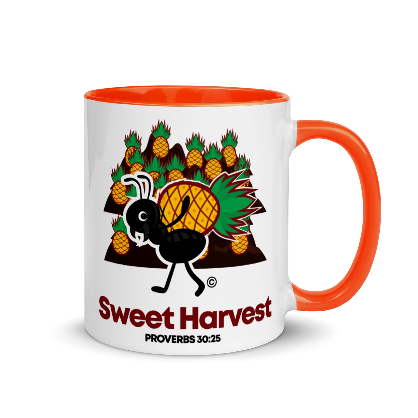 Sweet Harvest Mug with Color Inside
