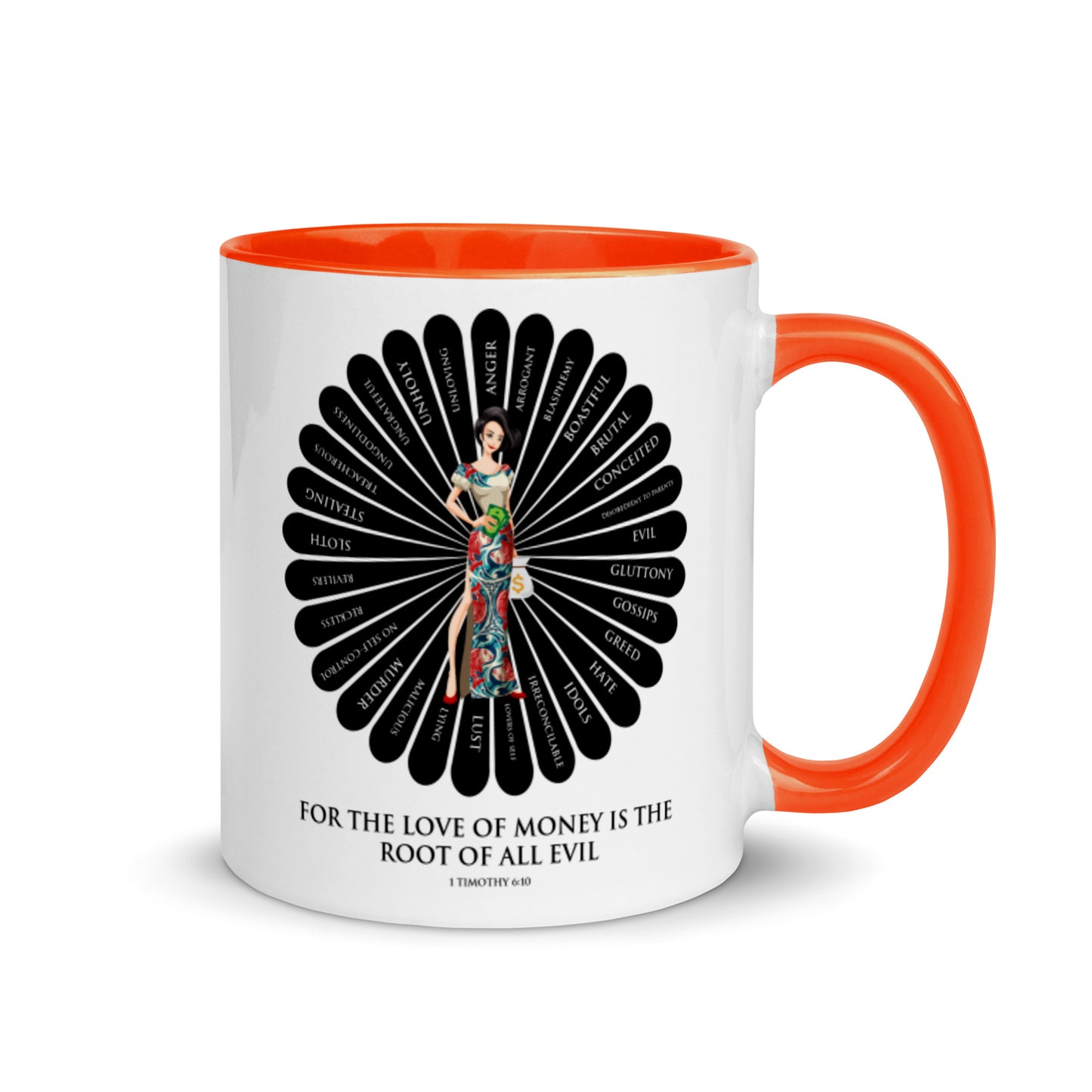 For the Love of Money Mug with Color Inside