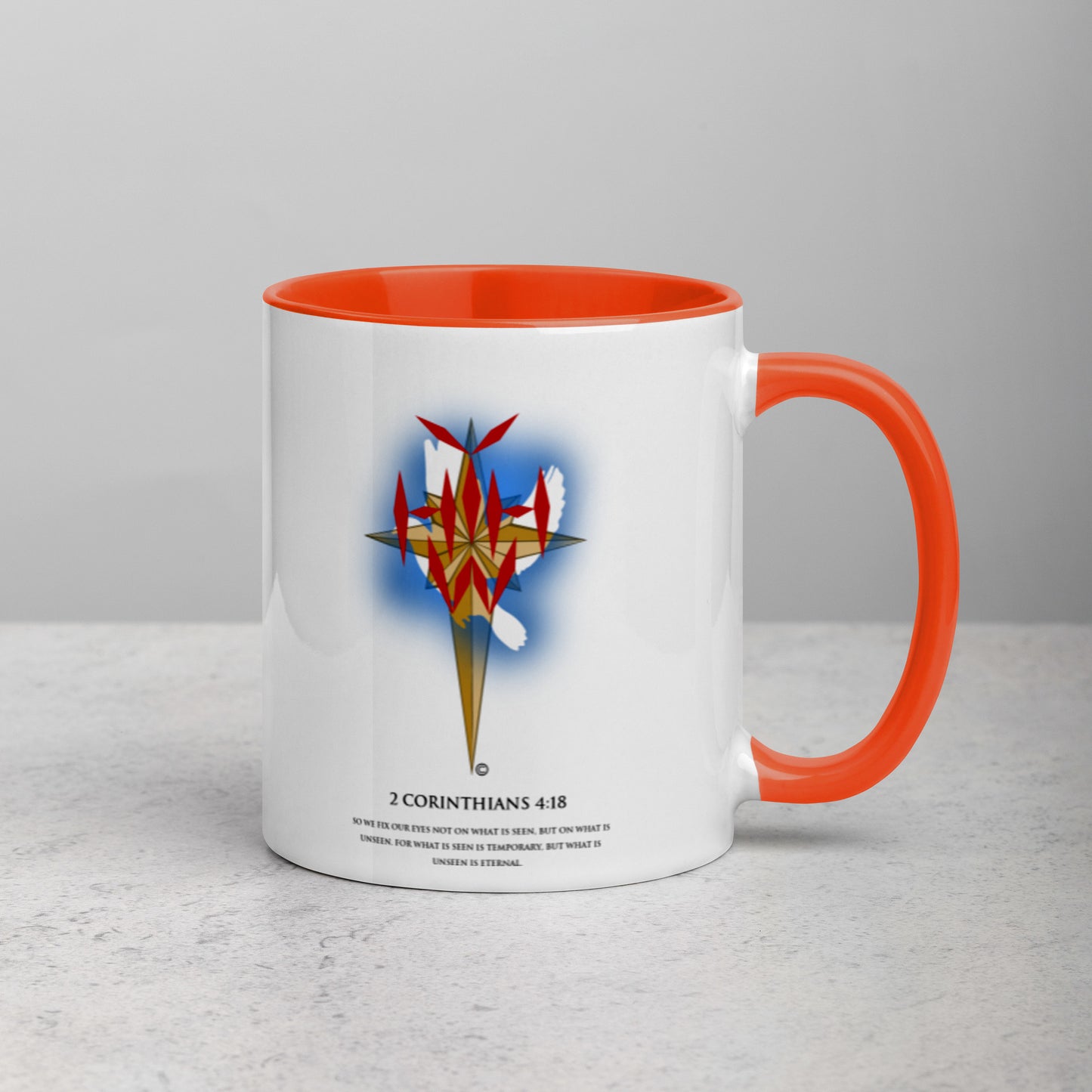 I Am Mug with Color Inside
